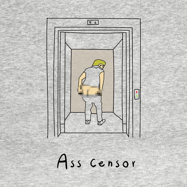 Ass censor by Beicondios